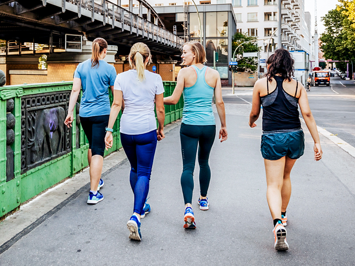 You can maintain your weight by walking every day!