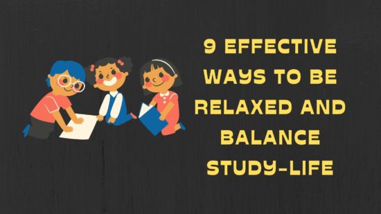 Relaxed and Balance Study-Life