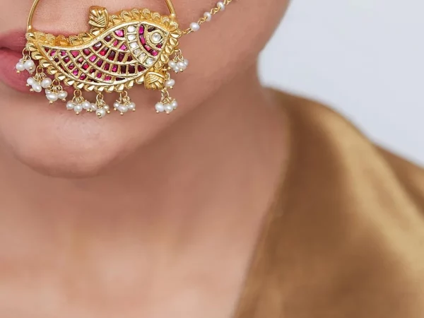 Add A Little Bling to Your Style with Simple Gold Nose Pins